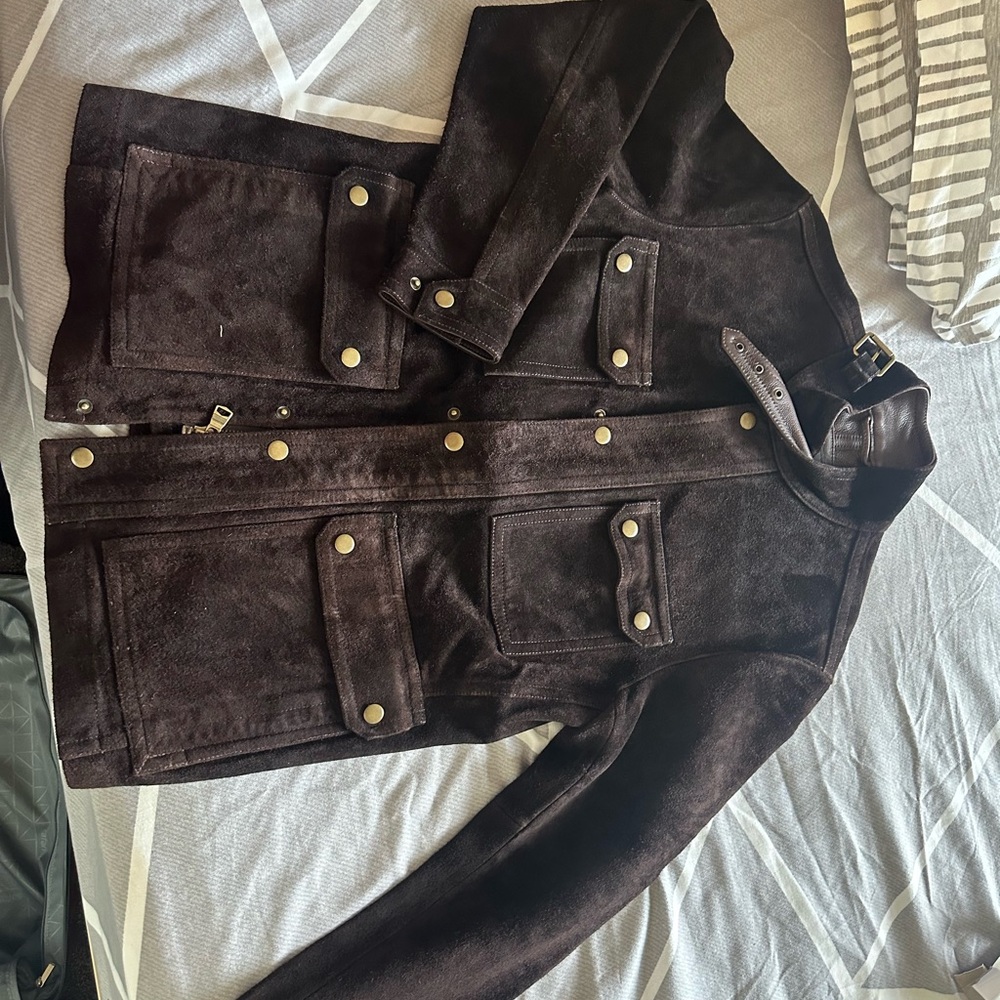 Banana Republic Brown Bomber Jacket